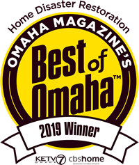 Best of Omaha 2019 Winner - Home Disaster Restoration